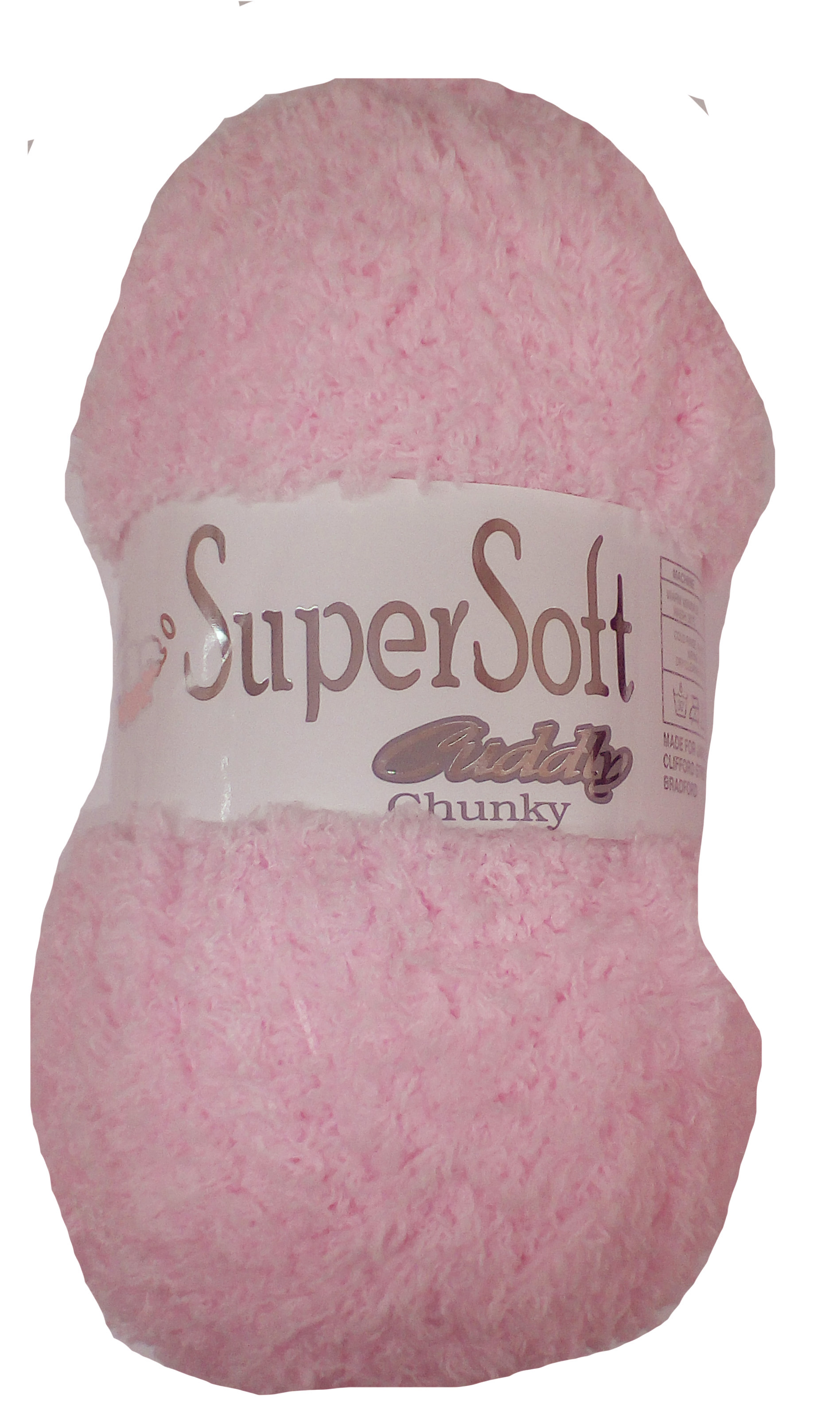 Super Soft Cuddly Yarn Pink - Click Image to Close